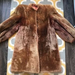 mouton lamb coat